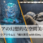 神戸アトアの幻想的なアート水族館と球体水槽展示